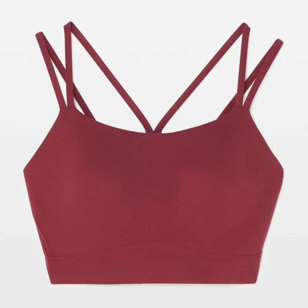๐ Soma Sport Longline Yoga Bra โ Mustard Yellow, Size Large ๐ - Picture 8 of 8
